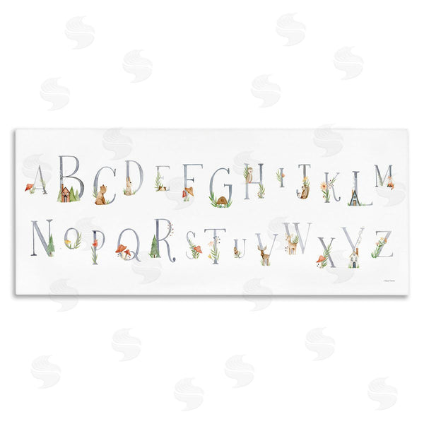 stupell industries Rachel Nieman | Country Cottage Alphabet Wall Art