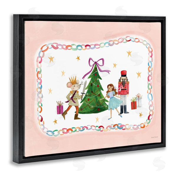 Stupell Industries Rachel Nieman | Festive Characters & Christmas Tree Wall Art