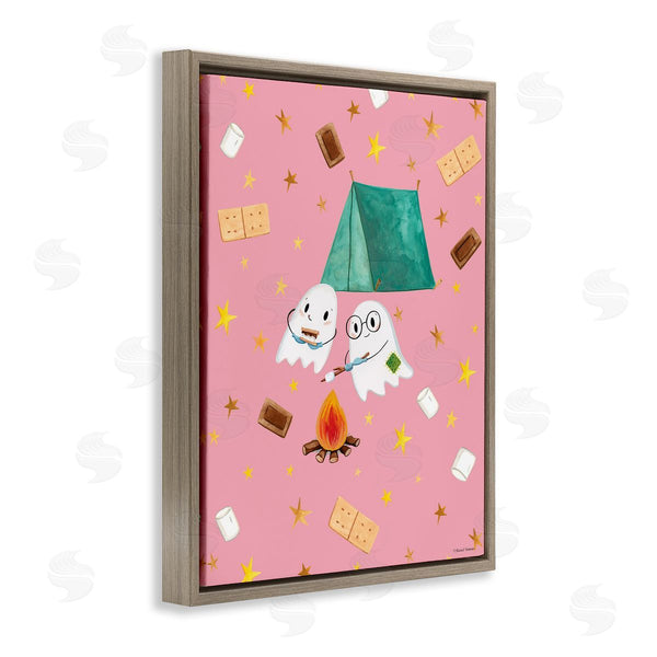 Stupell Industries Rachel Nieman | Ghosts Roasting Marshmallows