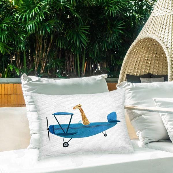 Stupell Industries Rachel Nieman | Giraffe Airplane Pilot