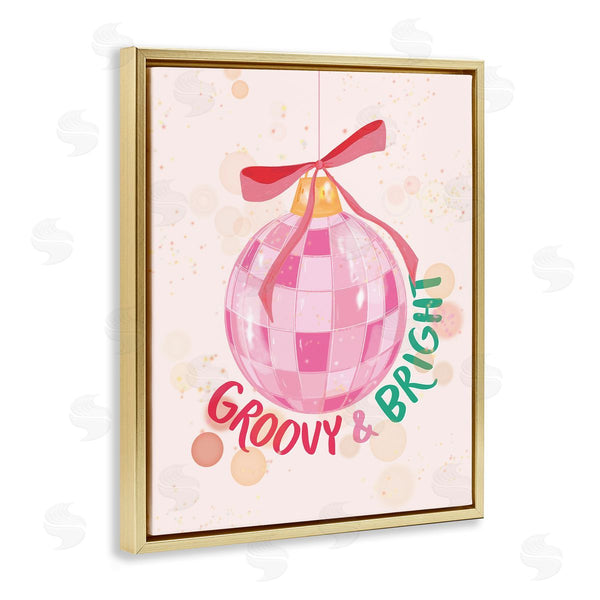 Stupell Industries Rachel Nieman | Groovy & Bright Bauble