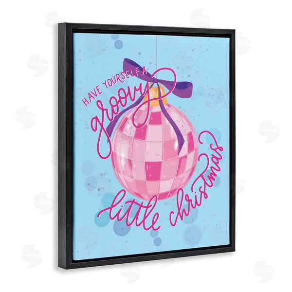 Stupell Industries Rachel Nieman | Groovy Little Christmas Bauble