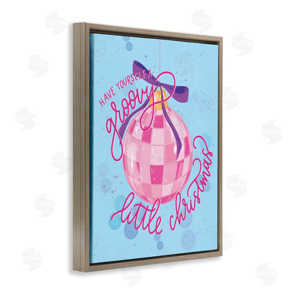 Stupell Industries Rachel Nieman | Groovy Little Christmas Bauble