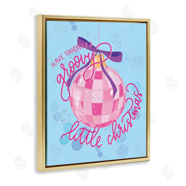 Stupell Industries Rachel Nieman | Groovy Little Christmas Bauble