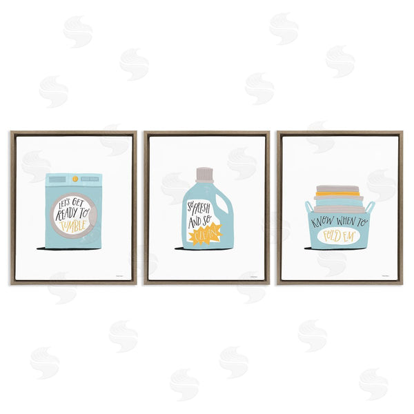 Stupell Industries Rachel Nieman | Minimal Laundry Phrases