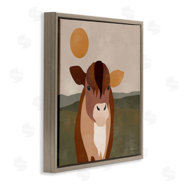 Stupell Industries Rachel Nieman | Modern Farm Animal