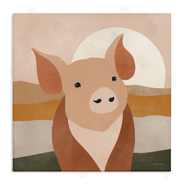 stupell industries Rachel Nieman | Modern Farmhouse Pig