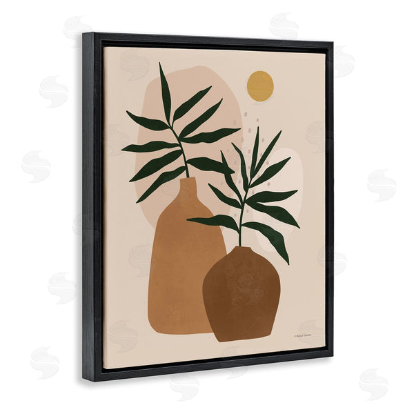 Stupell Industries Rachel Nieman | Potted Plant Vases Cutout Abstract Botanical Shapes Wall Art