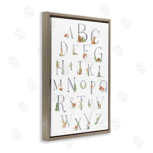 Stupell Industries Rachel Nieman | Soft Cottage Alphabet