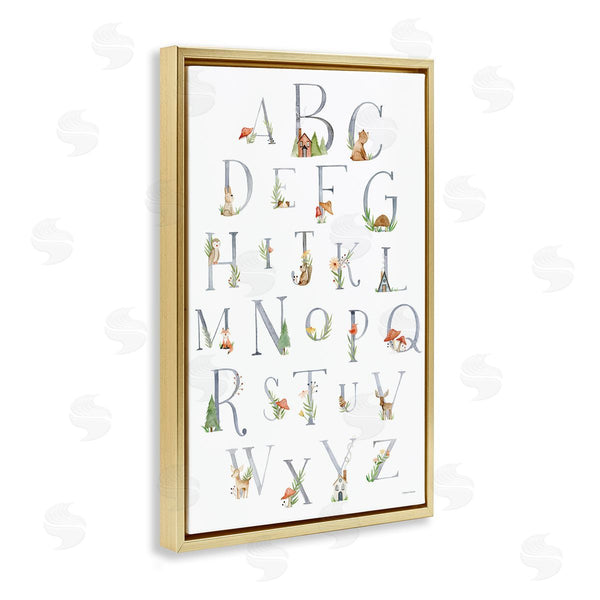 Stupell Industries Rachel Nieman | Soft Cottage Alphabet