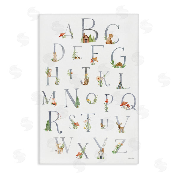 stupell industries Rachel Nieman | Soft Cottage Alphabet