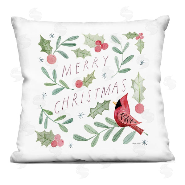 stupell industries Rachel Nieman | Soft Whimsical Christmas Printed Throw Pillow