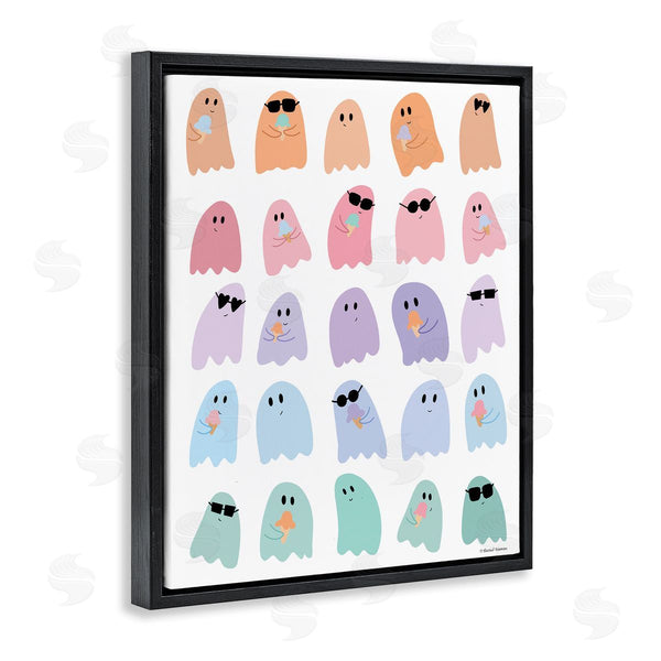 Stupell Industries Rachel Nieman | Spooky Cute Pastel Ghosts