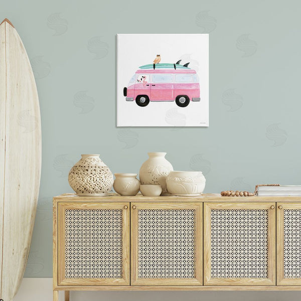 Stupell Industries Rachel Nieman | Summer Birds & Van Wall Art