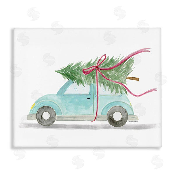 stupell industries Rachel Nieman | Windblown Tree on Car Wall Art