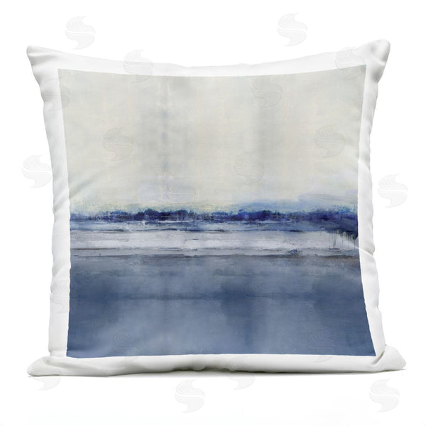 Stupell Industries Rachel Springer | Abstract Ocean Atmosphere Printed Throw Pillow