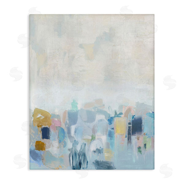 stupell industries Rachel Springer | Blue Abstract Landscape Wall Art