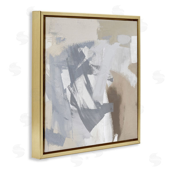 Stupell Industries Rachel Springer | Chaotic Gray & Beige