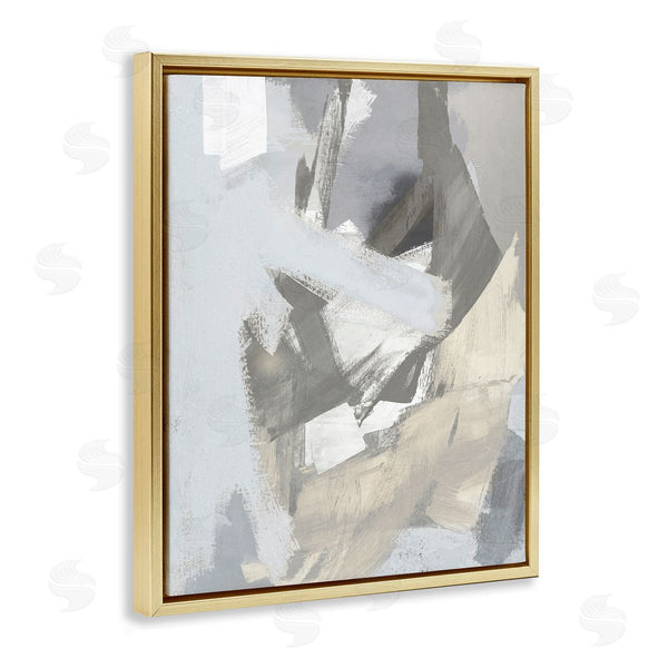 Stupell Industries Rachel Springer | Chaotic Grey Abstraction