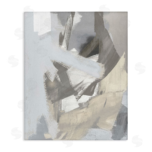 stupell industries Rachel Springer | Chaotic Grey Abstraction