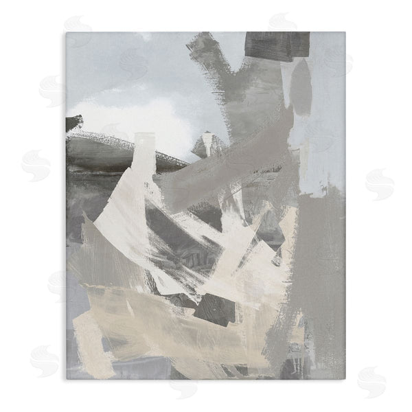 stupell industries Rachel Springer | Chaotic Grey Painting