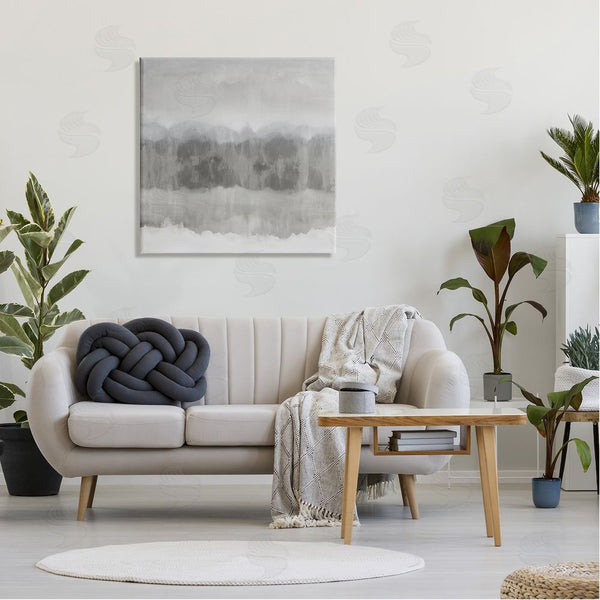Stupell Industries Rachel Springer | Grey Abstract Nature Fog Wall Art