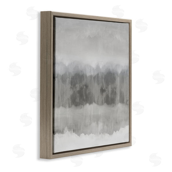 Stupell Industries Rachel Springer | Grey Abstract Nature Fog Wall Art