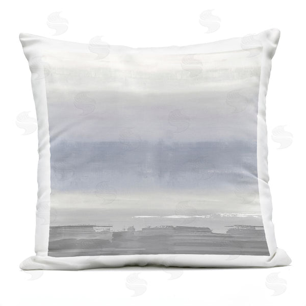 Stupell Industries Rachel Springer | Modern Purple Grey Gradient Printed Throw Pillow
