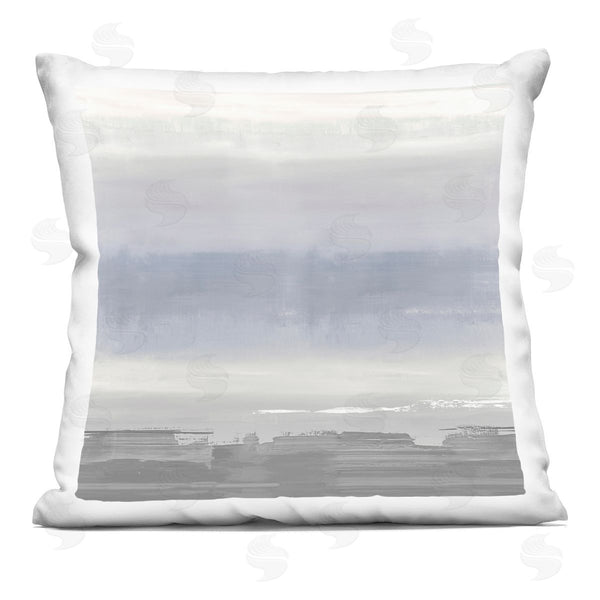 stupell industries Rachel Springer | Modern Purple Grey Gradient Printed Throw Pillow