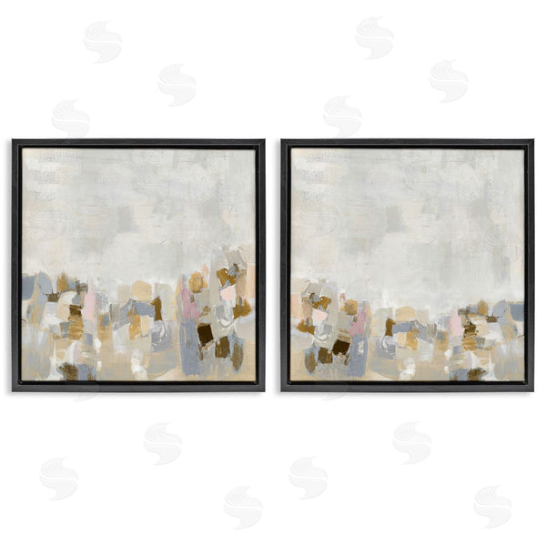 Stupell Industries Rachel Springer | Neutral Geometric Horizon Wall Art