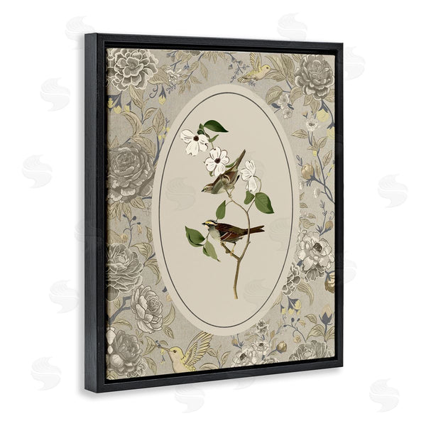 Stupell Industries Radhika Modi | Bird & Toile In Neutrals