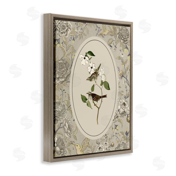Stupell Industries Radhika Modi | Bird & Toile In Neutrals