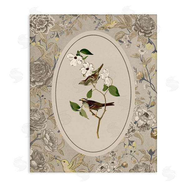 stupell industries Radhika Modi | Bird & Toile in Neutrals