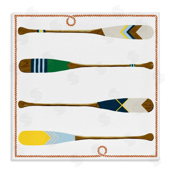 stupell industries Radhika Modi | Four Patterned Oars