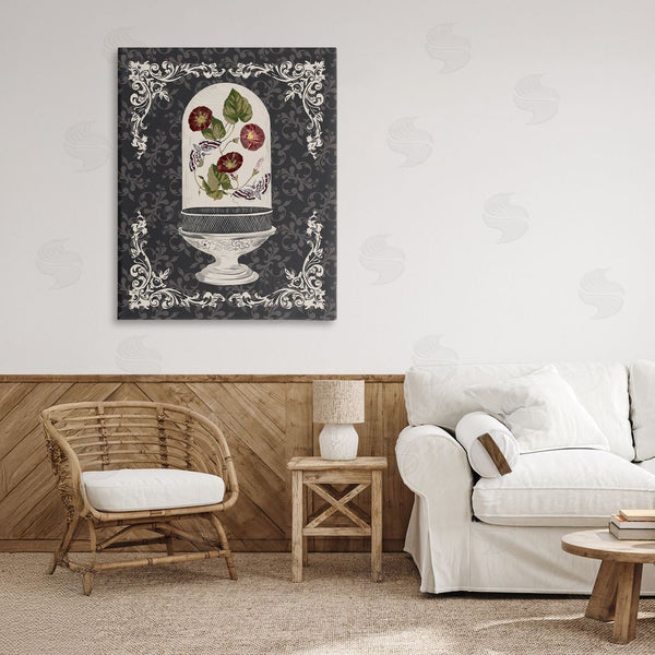 Stupell Industries Radhika Modi | Moths & Poppies In Glass Dome Wall Art