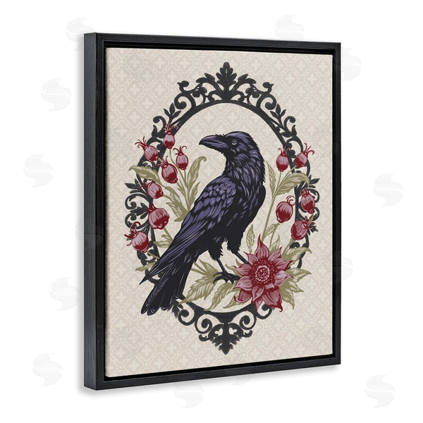 Stupell Industries Radhika Modi | Never More Ornate Raven Wall Art