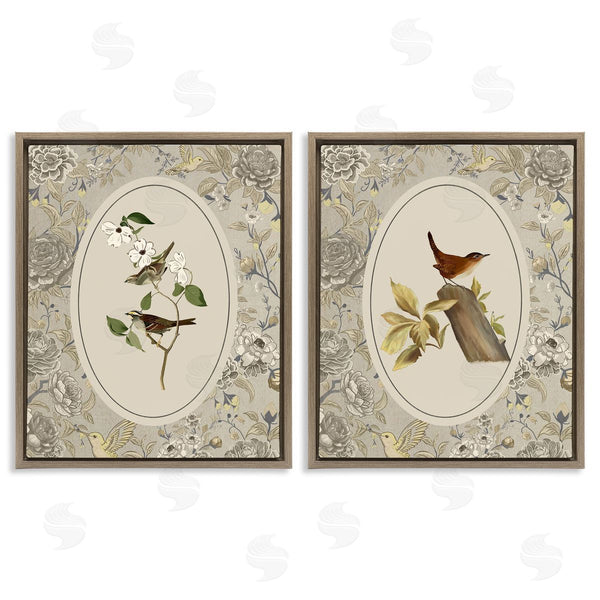 Stupell Industries Radhika Modi | Vintage Birds & Toile