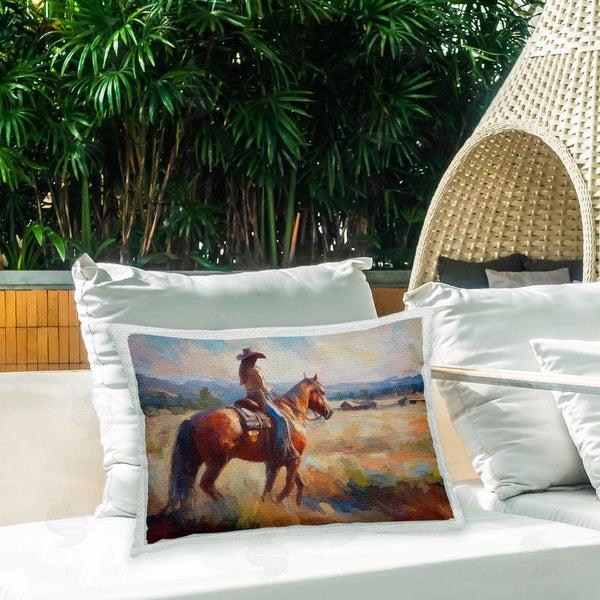 Stupell Industries Ramona Murdock | Abstract Cowgirl & Horse