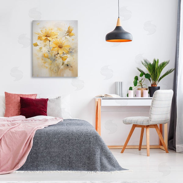 Stupell Industries Ramona Murdock | Abstract Daisy Sprigs Wall Art