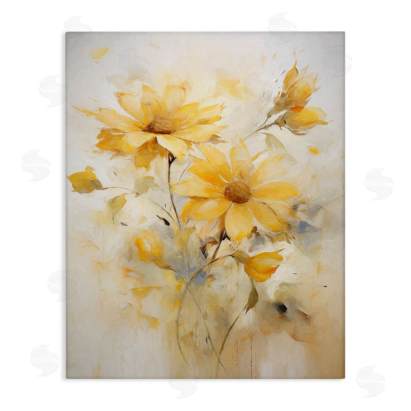 stupell industries Ramona Murdock | Abstract Daisy Sprigs Wall Art