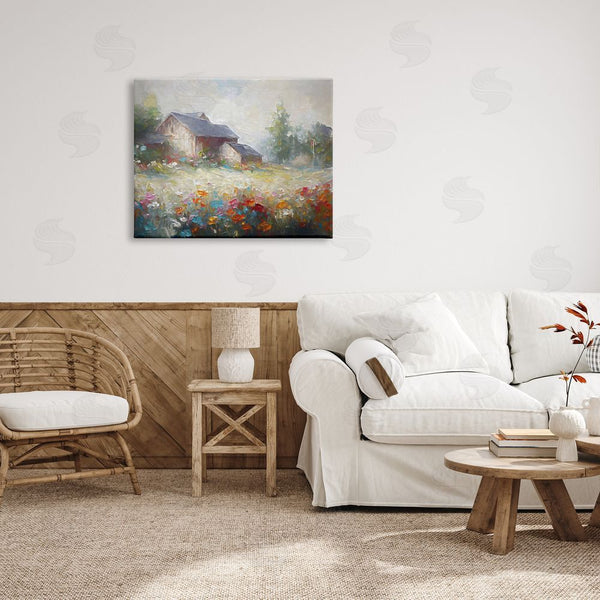 Stupell Industries Ramona Murdock | Abstract Floral Countryside Wall Art