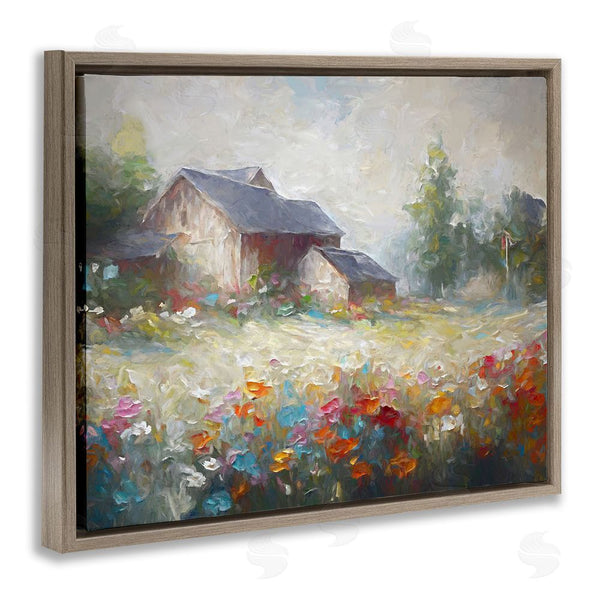 Stupell Industries Ramona Murdock | Abstract Floral Countryside Wall Art
