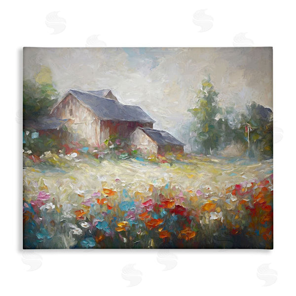 stupell industries Ramona Murdock | Abstract Floral Countryside Wall Art
