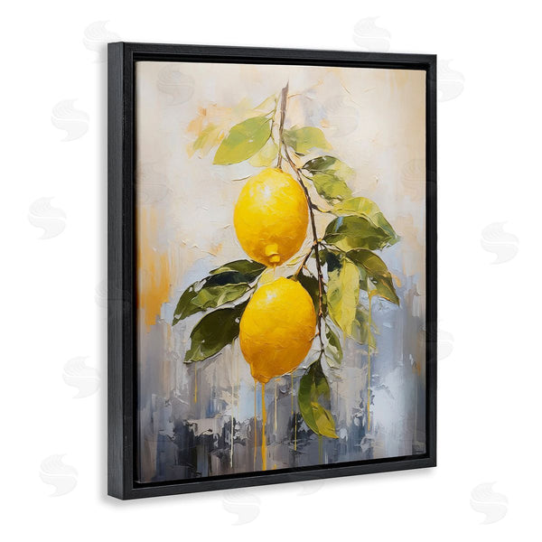 Stupell Industries Ramona Murdock | Abstract Lemon Branch Wall Art