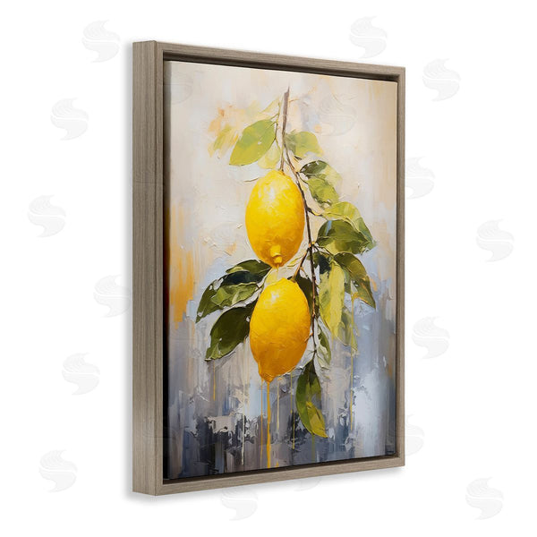 Stupell Industries Ramona Murdock | Abstract Lemon Branch Wall Art