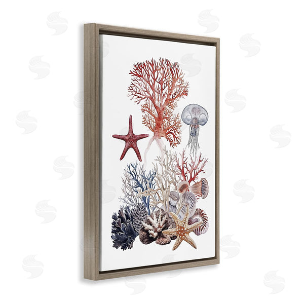 Stupell Industries Ramona Murdock | Aquatic Animals & Coral