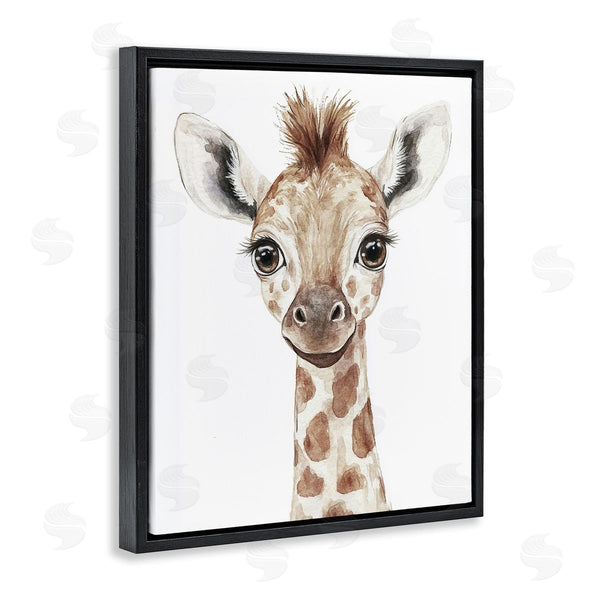 Stupell Industries Ramona Murdock | Baby Giraffe Big Smile