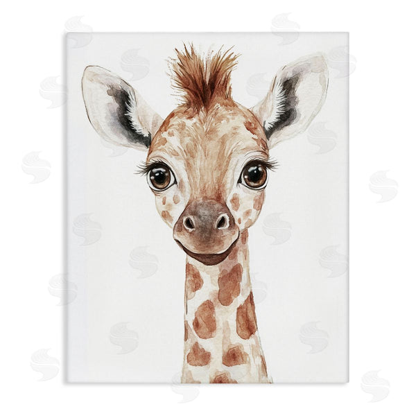 stupell industries Ramona Murdock | Baby Giraffe Big Smile