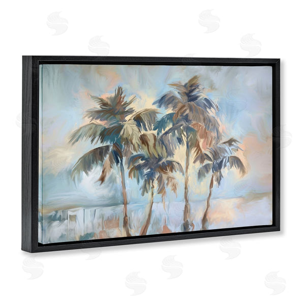 Stupell Industries Ramona Murdock | Cool Palm Trees Sunrise