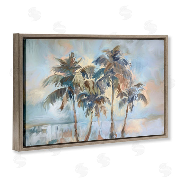Stupell Industries Ramona Murdock | Cool Palm Trees Sunrise